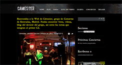 Desktop Screenshot of camester.com